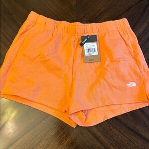 The North Face Half Dome Fleece Women's Dusty Coral Orange XLarge Shorts New